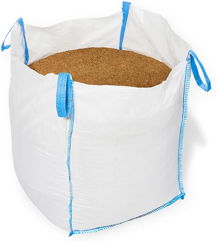1 x 1/2 Ton Tonne FIBC Bulk Bag Heavy Duty For Garden Builder Waste