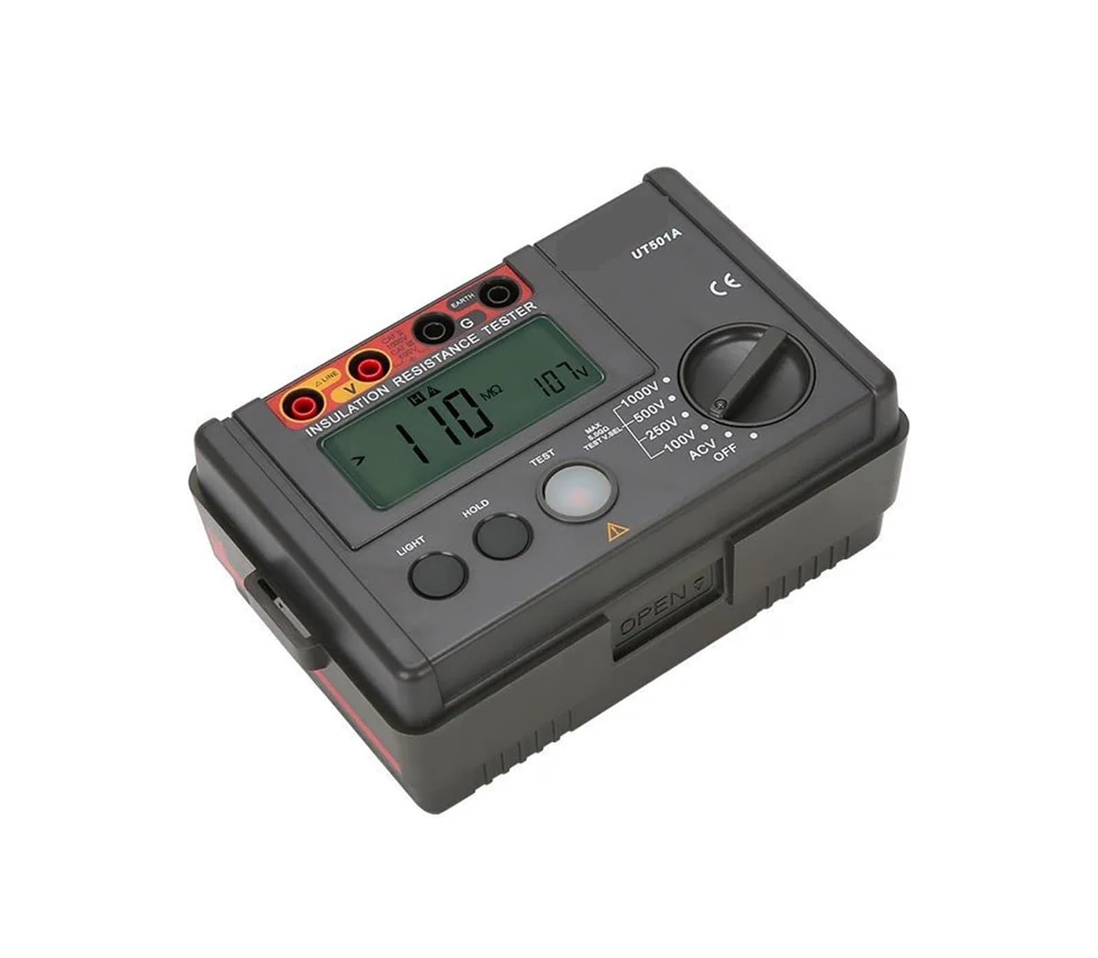 Medidores de Resistencia, Comprobador de resistencia aislamiento UT501A, megóhmetro 1000 V, ohmímetro 5 GΩ, digital profesional, eléctrico