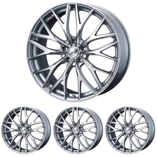 Weds LEONIS MX 17C` 5H PCD114.3 6.5J +53 HSIIISC y0037416z (× 4)