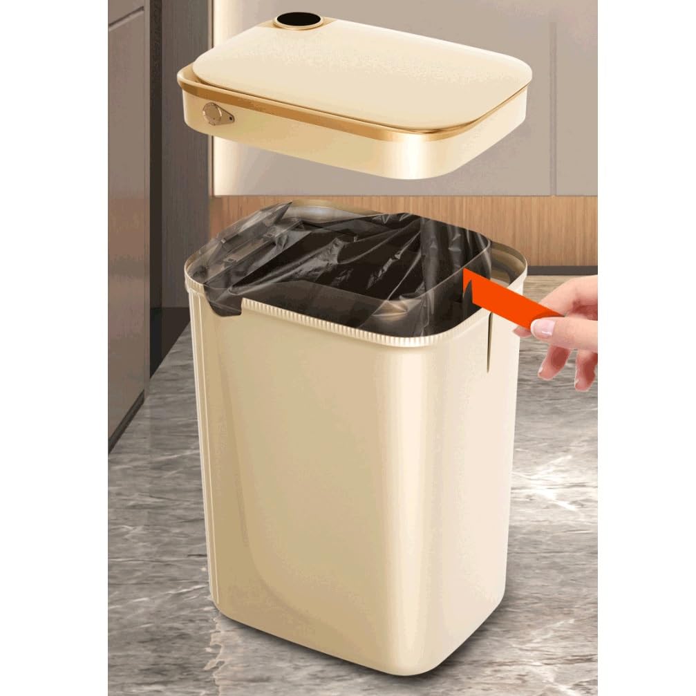 Smart Home Automatic Sensor Can for Kitchen Bathroom Toilet Trash Living Room Wastebasket