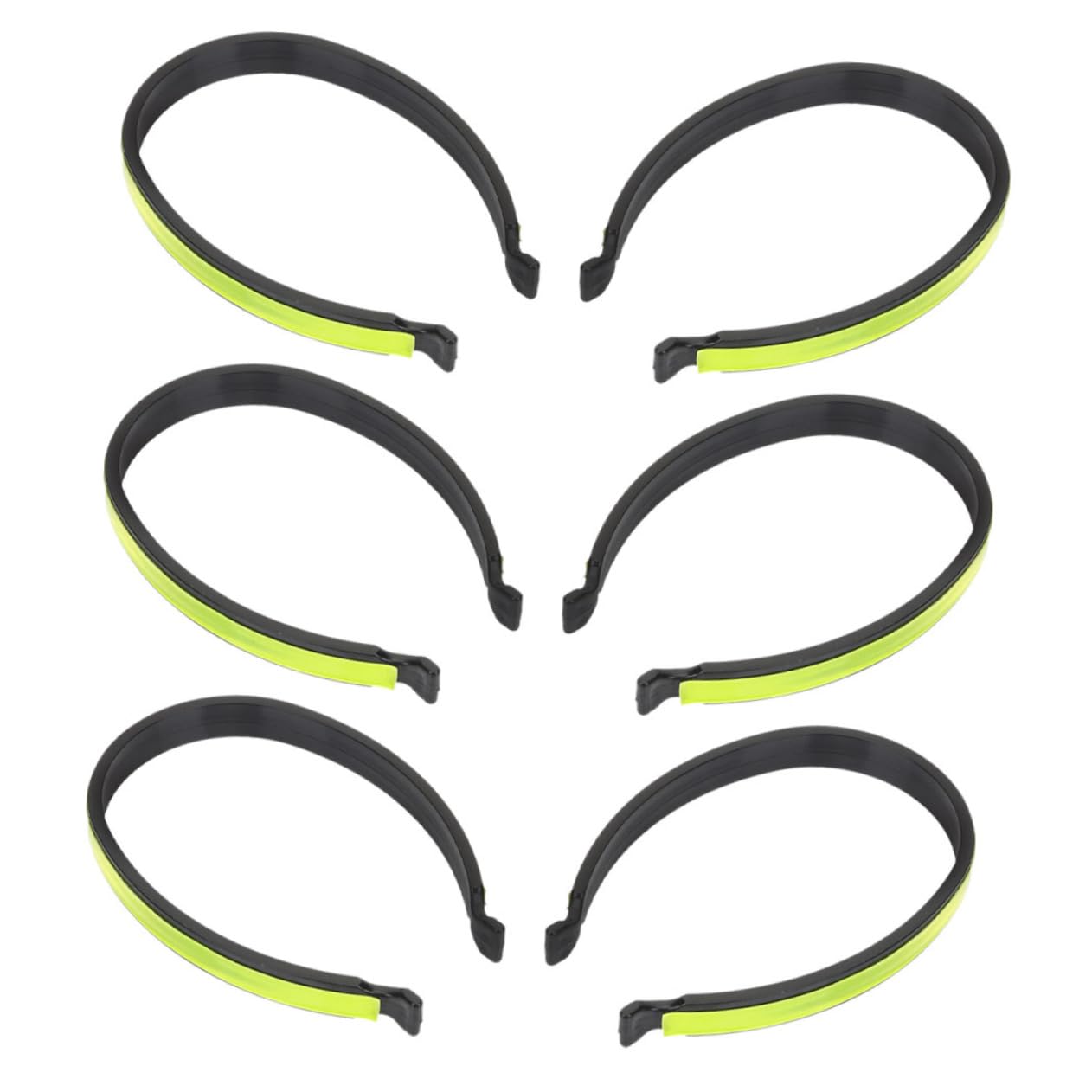 Gogogmee 3pairs Cycling Trouser Clip: Outdoor Recreation Cycling Trouser Clip Universal Bicycle Ankle Safety Leg Band Wrap Reflective Gear Accessories