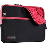 TECHGEAR Universal Neoprene Padded Sleeve Case for 9-11" Tablets: iPad Pro/Air 11", iPad A16 10.9", iPad 10.2", Samsung Tab A11 Plus A9+ S10 Lite S9 FE, Lenovo Tab M10 - Shockproof Zipped Pouch