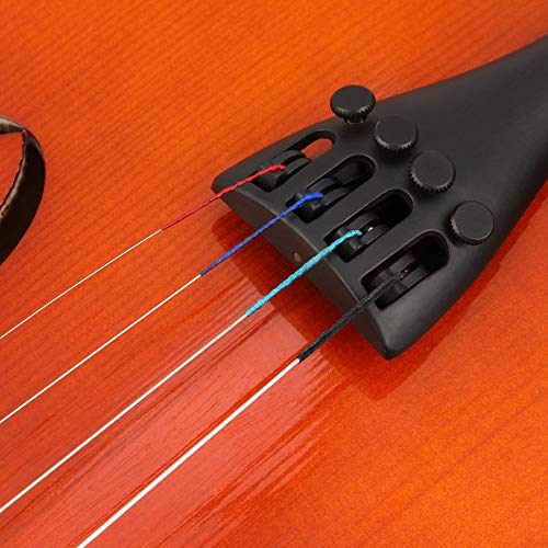 image for Eastar Violin Strings 4/4 Full Set of 3 (G D A E), Solid Steel Core Vi
