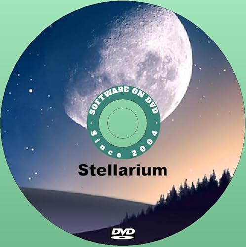 Latest New Release Stellarium Planetarium Astronomy Software App for Windows plus Full User Manual & Astronomy Guide on DVD
