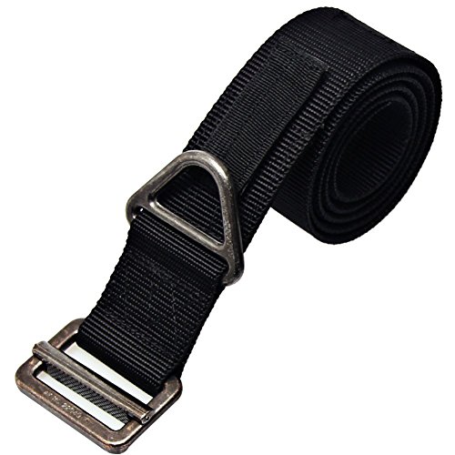 OWIKAR Cinturón de supervivencia táctica CQB ajustable Cinturón de cintura militar deber militar para entrenamiento de rescate Rigger Army Training Expedition al aire libre