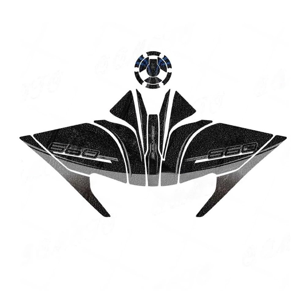 Motorcycle Fuel Tank Stickers Motorcycle Accessories Fuel Tank Knee Grip Traction Protection Decorative for 660 for