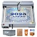 Produktbild ATEZR P20 Plus 120W Laser Graviermaschine mit Luftunterstützung, 20-24W Laserleistung Laserschneider und Gravierer, 1849cm² Großer Arbeitsbereich Lasergravurmaschine für Holz/Metall/Glas usw.