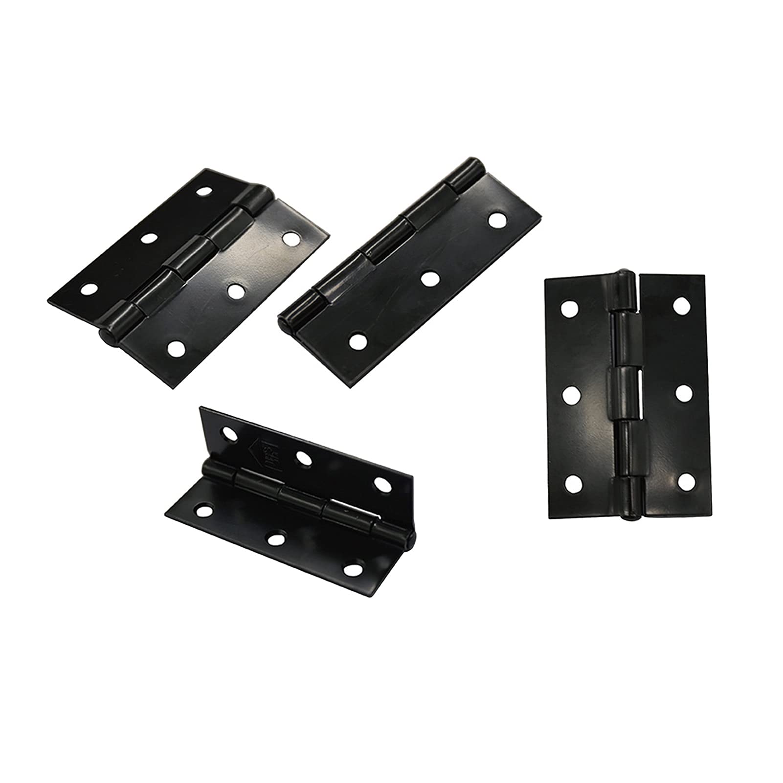 Charnières Butt 3 X 2 Pouces Finition Noire Roulement Plat Porte Lourde