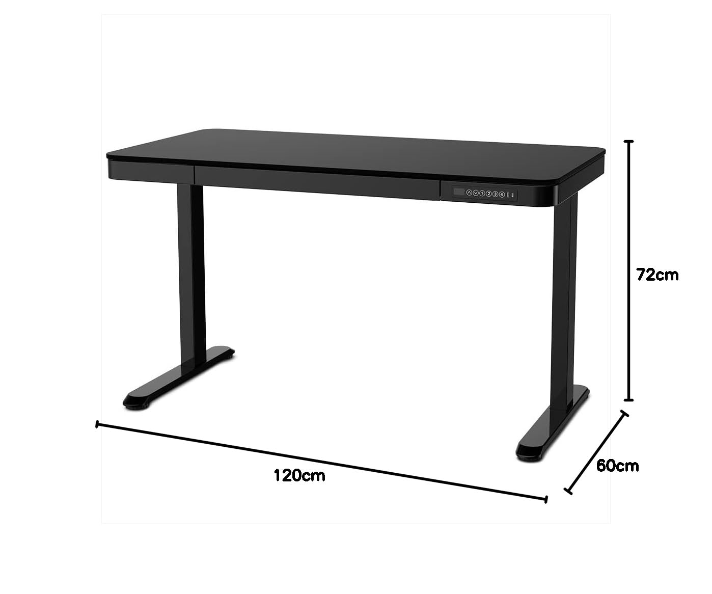 PYKES PEAK S-200 LITE ホワイト 昇降デスク120×60 NEW スタンディングデスク S-200 LITE