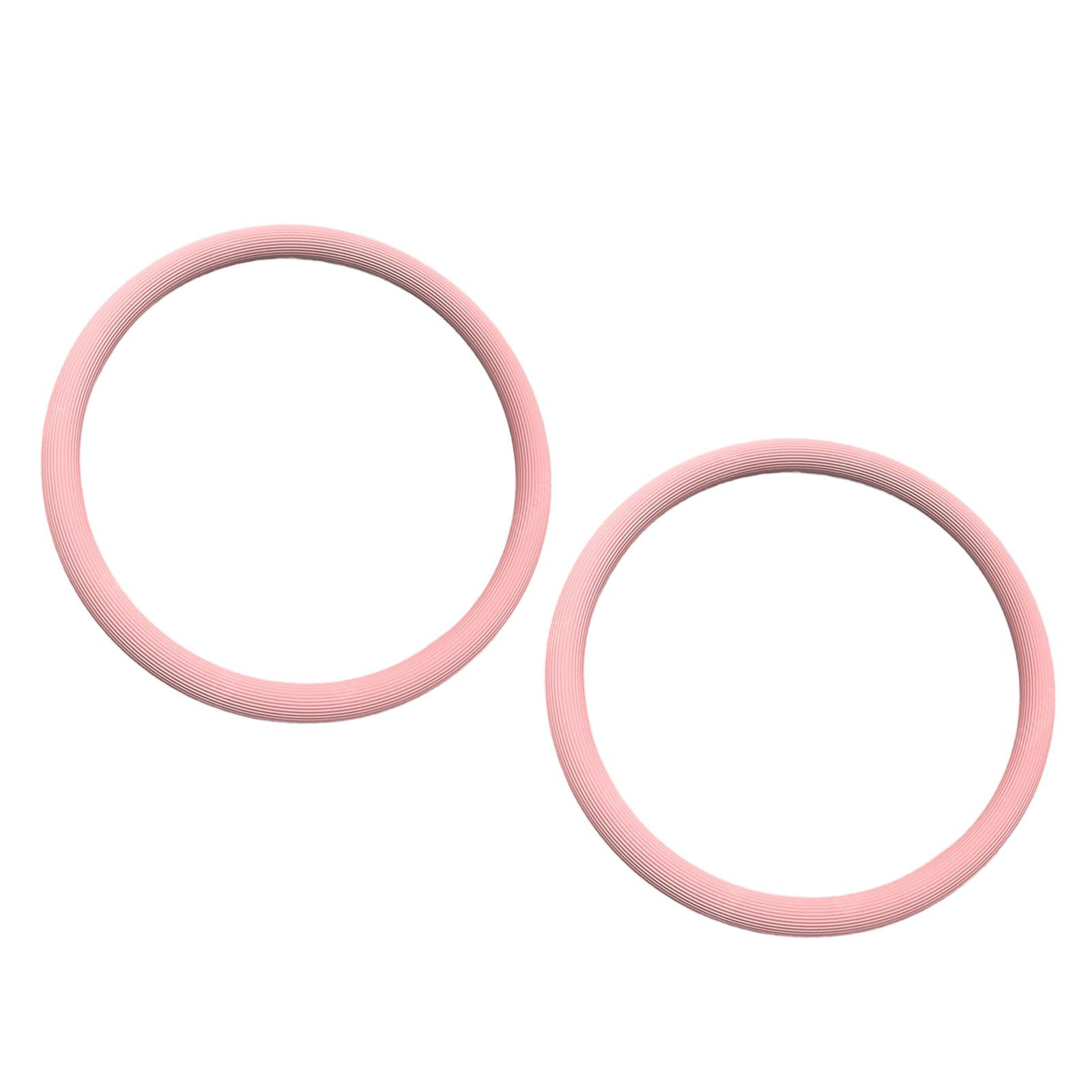 2 aros de brazo para fitness, deportes, ejercicio, masaje, aro de espuma de acero inoxidable, ligero, portátil, adecuado para entrenamientos, oficina en casa