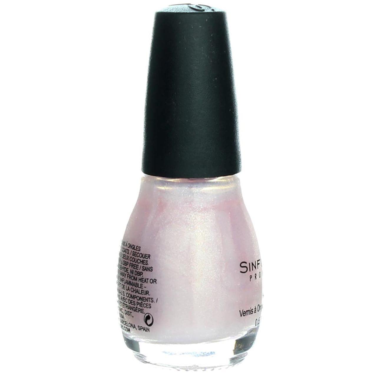 SINFUL GLASS PINK NAIL POLISH .5Z