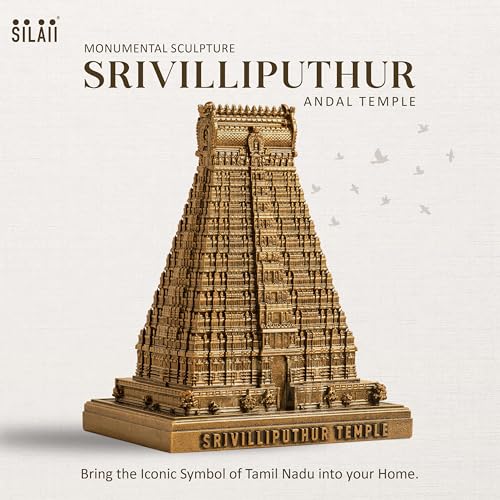 Image of SILAII Srivilliputhur Andal Temple - Monumental Sculpture (6 INCHES)