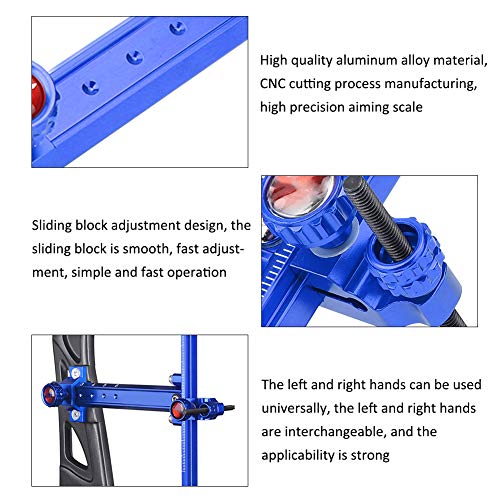 Derclive Metal T Sight Recurve Bow Aluminium Alloy Ry Accessories For Competitive Race0 Aluminium Alloy Ry Accessories Metal T Sight Recurve Bow For Competitive Race High Aiming Scale For Recurve #TOP7