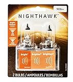 GE Lighting 9006NH/BP2 Nighthawk Halogen Automotive Replacement Bulb, 2-Pack