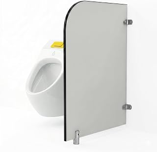 lukar Kindergarten Urinal Partition, Wall Mounted Urinal Privacy Panel