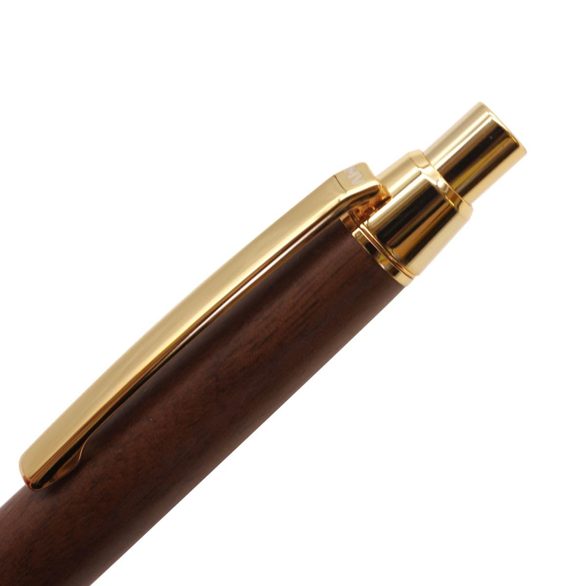 Amazon.co.jp: バディ 木軸 シャープペンシル 0.5mm【ゴールド