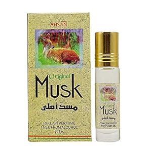 ahsan original musk roll perfume pack of 8ml 2 packs