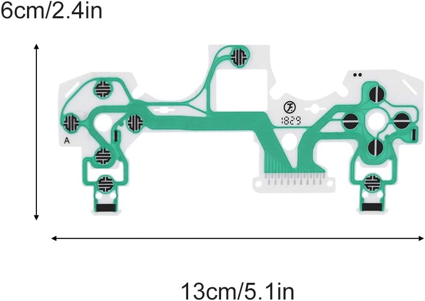 Buy Bewinner 10pcs Conductive Film For Playstation 4 Replacement Part Green Keypad Conductive Film For Ps4 Replacement Parts For Ps4 Controller Non Conductive Worn Viscous Conductive Film Online In Indonesia B07q13tfzk