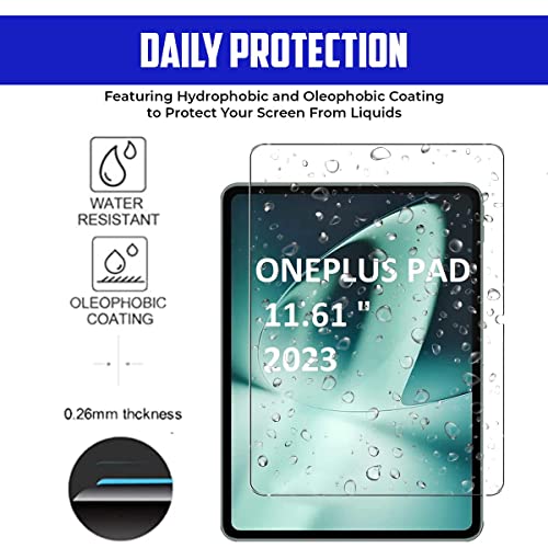 Image of Tempered Glass Screen Protector Guard For Oneplus Pad 11.61 Inch Smartphone [Pack Of 1]