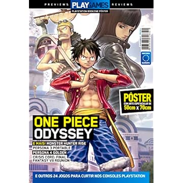 Capa do livro Superpôster PlayGames - One Piece Odyssey