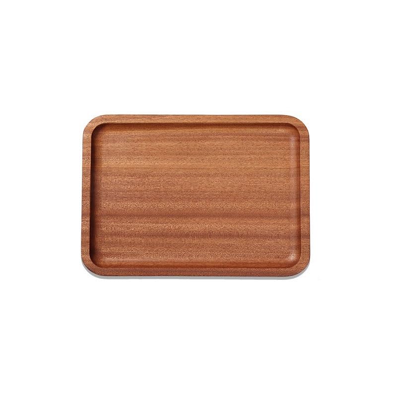 Plateau De Cafétéria Plateau en Bois De Style Japonais Plateau À Gâteau Rectangulaire en Bois Plateau À Thé pour Poêle Plateau À Steak en Bois Massif Plateau De Service P,F