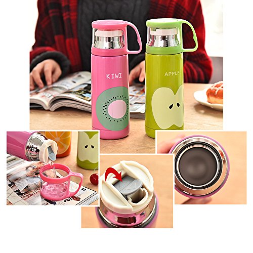 JINSANSHUN 500ml Coppe di Frutta Vuoto Thermo 304