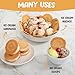 Waffle Cone Chips For Ice Cream Nachos - Round Waffle Cone Chips - Waffle Cones For Ice Cream - Crispy Waffle Chips - Ice Cream Cone Chips - Round Waffle Cookies - Bulk Pack - 1,000 Chips