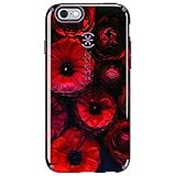 Speck CandyShell Inked Case for iPhone 6/6S - Retail Packaging- Moody Bloom Pattern / Acai Purple