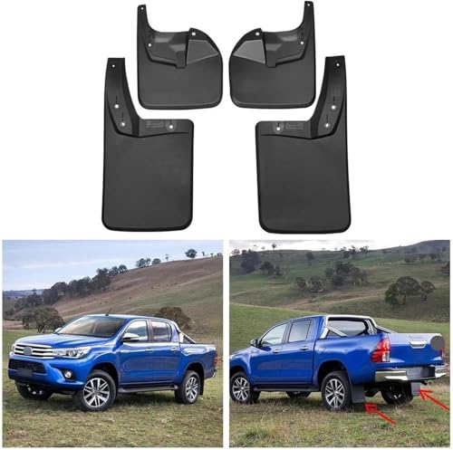 Garde-boue pour Toyota Hilux Vigo Revo protection d'aile efficace