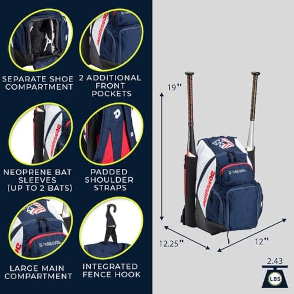 Amazon.co.jp: ディマリニ(DeMARINI) 野球 バッグ ギア バッグ