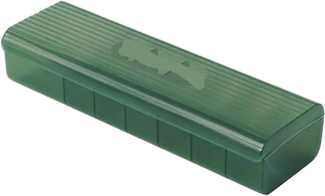 2pcs Desktop Storage Box with Lid,Compatible for Neatly Arrange Your Cables(Green)