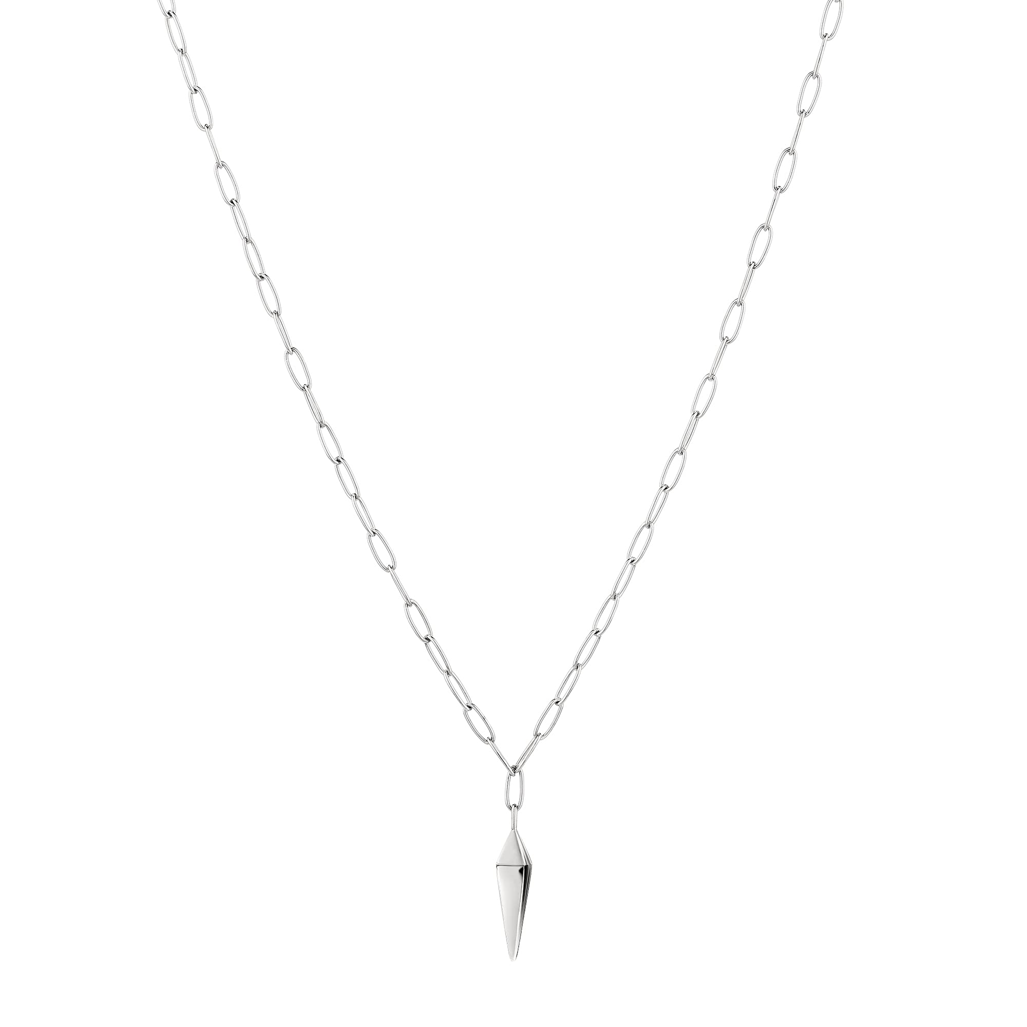 LIEBESKIND BERLIN Damen Schmuck - Kette & Ohrringe aus Edelstahl in verschiedenen Farben & Designs - mit Pendulum Anhänger der bei jeder Bewegung durch das Licht funkelt