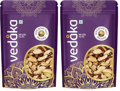 Image of Amazon Brand - Vedaka Brazil Nuts 250G | Rich Flavour | Natural Source Of Selenium | No Added Preservatives (Pack of 2)