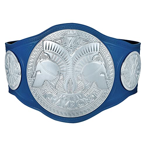 WWE Authentic Wear Smackdown Tag Team Championship Commemorative Title Belt Multi