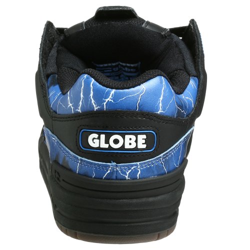 Image of Globe Men's Fusion Sneaker,Black /Cobalt Lightning,14 M US