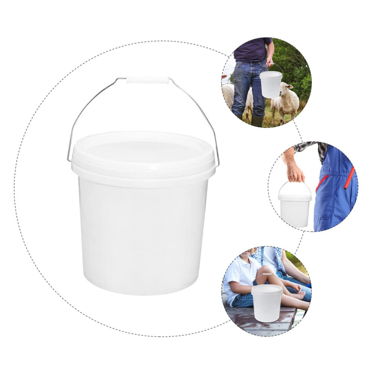 Coperchio Ermetico Per Secchi Da 3-6 Galloni - Anime Balkan