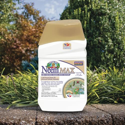 Bonide Captain Jack's Neem Max, 16 oz Concentrated Cold Pressed Neem Oil, Multi-Purpose Insecticide, Fungicide, Miticide, and Nematicide for Organic Gardening - image 2