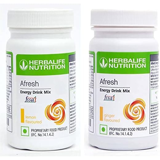 Afresh Energy Drink Mix Lemon & Ginger 100g