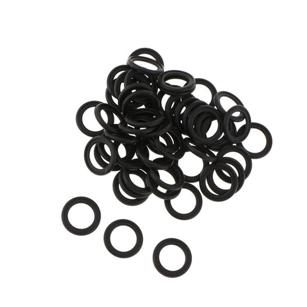 Tattoo Machine Parts, Zarey 100pcs Tattoo Rubber Bands 100pcs Tattoo O-rings 100pcs Tattoo Needles Grommets 100 Nipples 1 Brush Set : Beauty & Personal Care