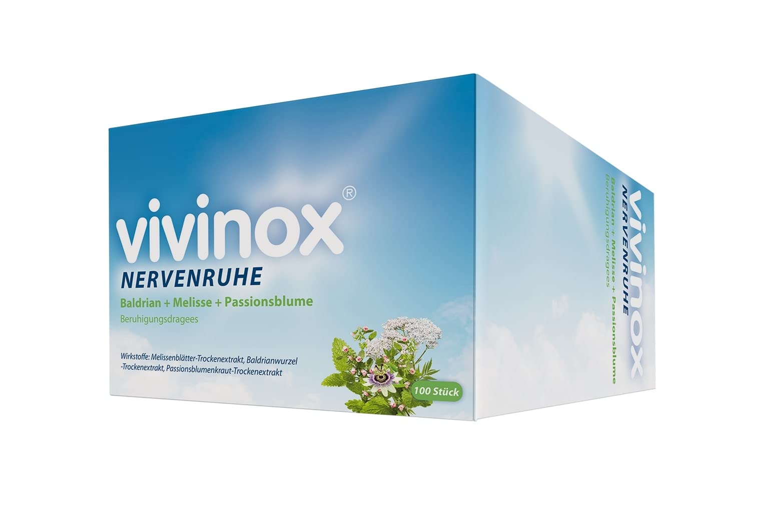 Vivinox Nervenruhe Beruhigungsdragees 100 stk