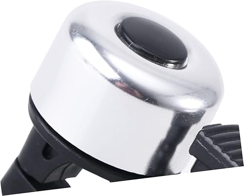 Miniatura 6 de INOOMP Mini Bike Bell Bicicletas Cruiser Crisp Tone Bells Ringer Bike Horns Road Handlebar Mountain Sports Clear City MTB Suministros Piezas y para