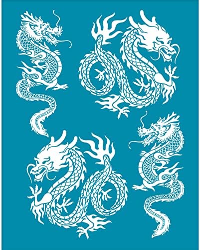 OLYCRAFT 10x12.7cm Silk Screen For Polymer Clay Stripe Pattern Silk Screen Printing Stencils Reusable Loop Lines Clay Stencil Non Adhesive Transfer Stencil For Polymer Clay Earring Jewelry Making 176781