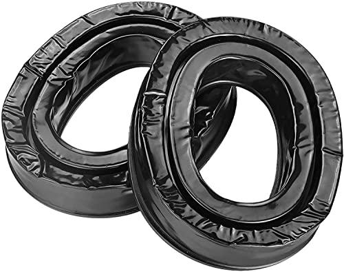 PROHEAR GEP01 Coussinets d'oreille en gel pour protection auditive 033, coussinets de rechange pour protège-oreilles radio Zohan 042, coussinets ronds pour cache-oreilles, Noir , taille unique Cover