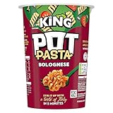 Pot Pasta Bolognese instant hot snack pot from the nation's favourite instant noodle brand* quick pasta pot for when you need filling up 8x 73 g