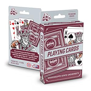 YouTheFan NCAA Mississippi State Bulldogs Classic Series Playing Cards