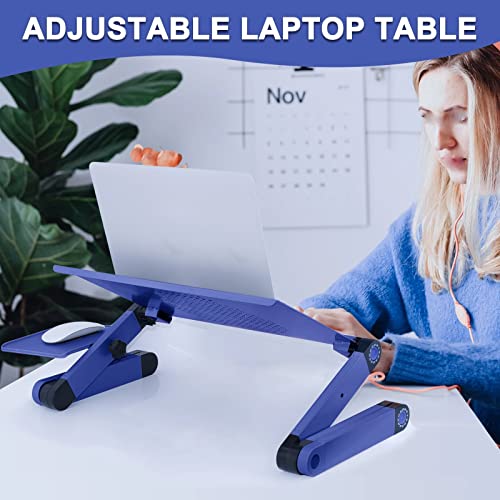 Support de table en aluminium brossé au design minimaliste pour bureau moderne - 6