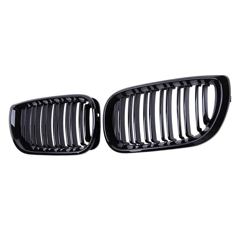 Rejilla de carreras negra brillante para el frontal de Serie 3 E46 3