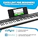 Alesis 88 Key Keyboard Piano with 480 Sounds, Speakers, USB MIDI, Carry-Bag, Stand, Headphones, Pedal and Piano Lessons for Beginners