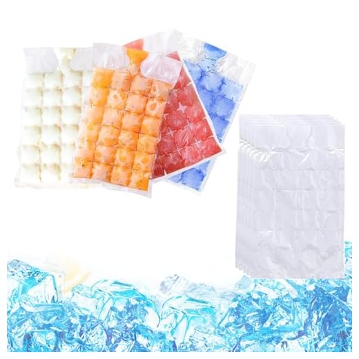 Self-Sealing Ice Cube Bags