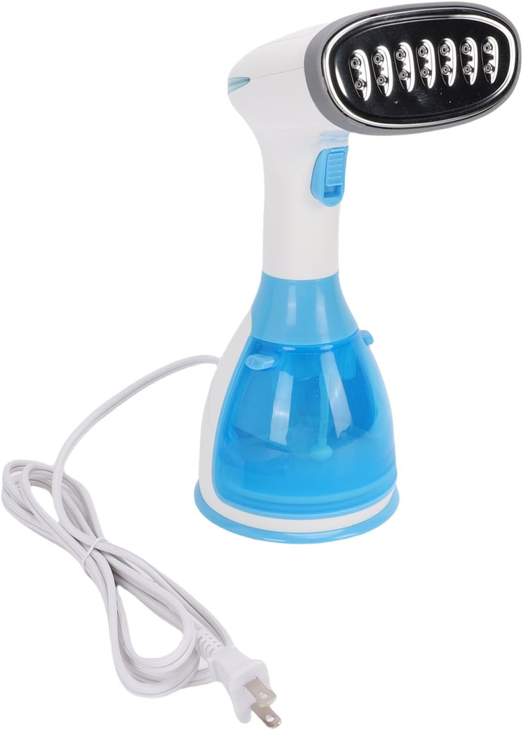 Zunate Handheld Steam Iron 1100W, Portable Garment Steamer with 280ml Water Tank for Home and Travel, Fast Heating Wrinkle Remover with Stainless Steel Panel (US Plug)